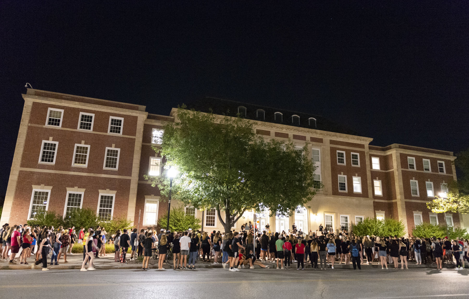 UNL protest, 08.26